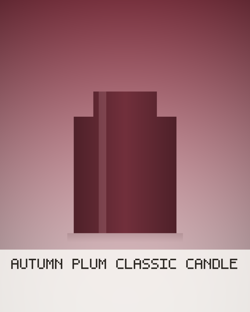 Autumn Plum Classic Candle