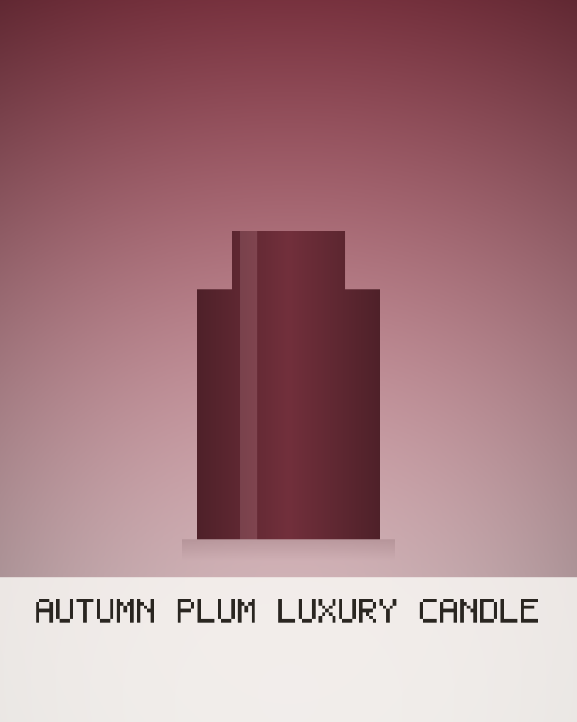 Autumn Plum Luxury Candle