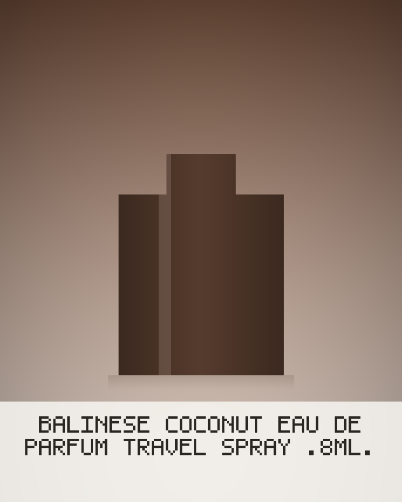Balinese Coconut Eau de Parfum Travel Spray (8mL)