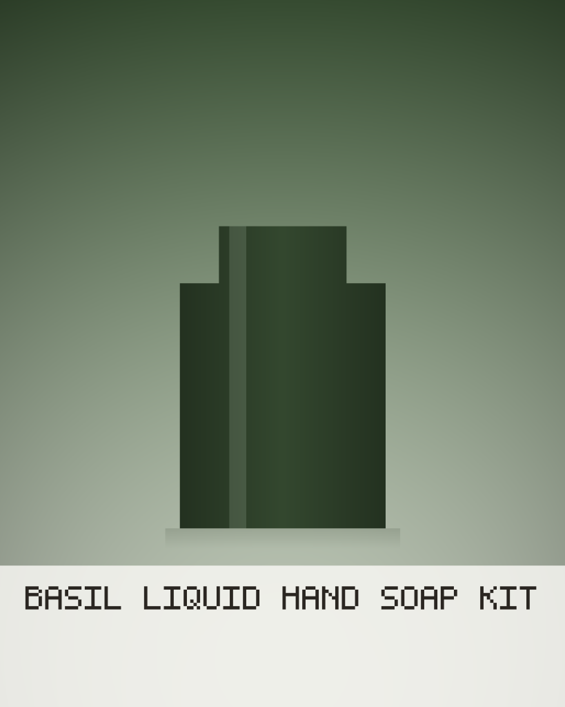 Basil Liquid Hand Soap Kit