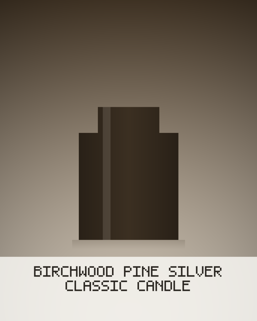 Birchwood Pine Silver Classic Candle