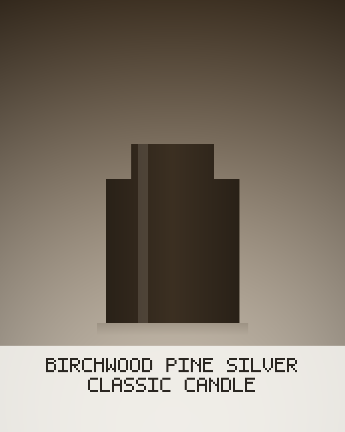 Birchwood Pine Silver Classic Candle