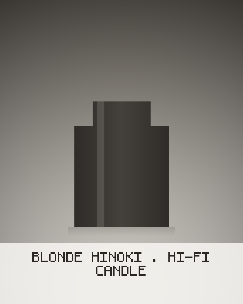 Blonde Hinoki – HI-FI Candle
