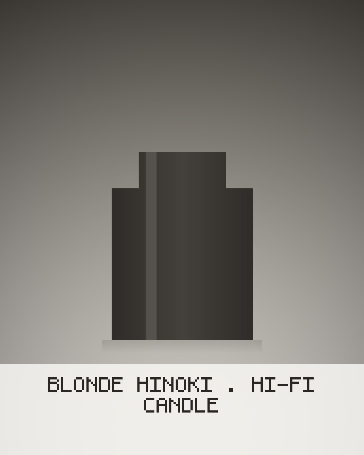 Blonde Hinoki – HI-FI Candle