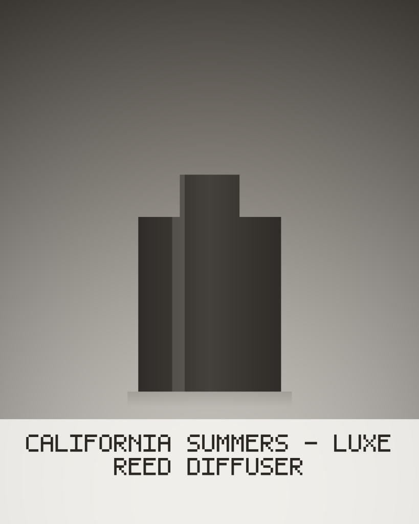 California Summers - Luxe Reed Diffuser