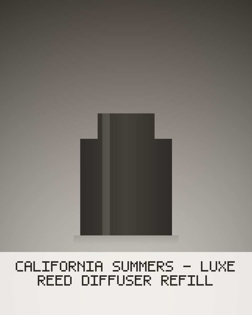 California Summers - Luxe Reed Diffuser Refill