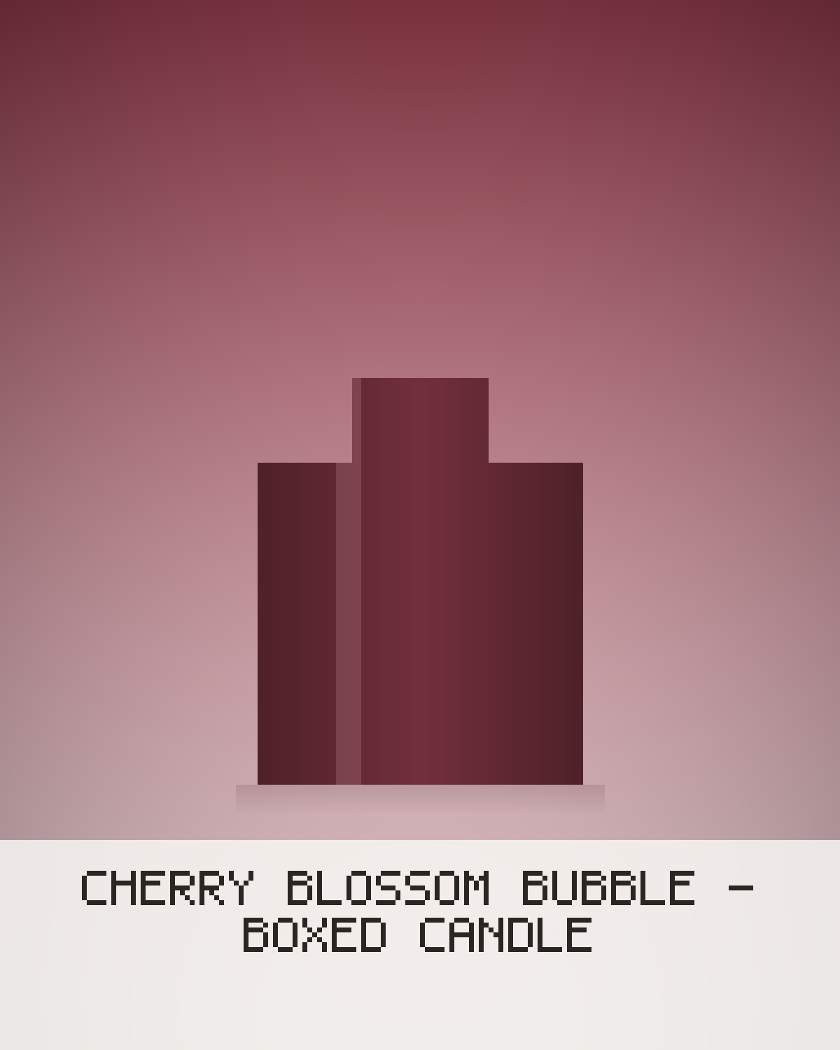 Cherry Blossom Bubble - Boxed Candle