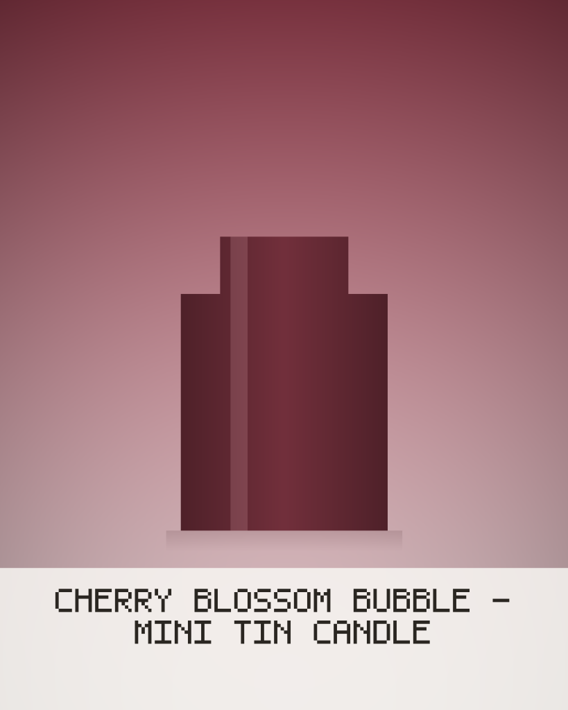 Cherry Blossom Bubble - Mini Tin Candle