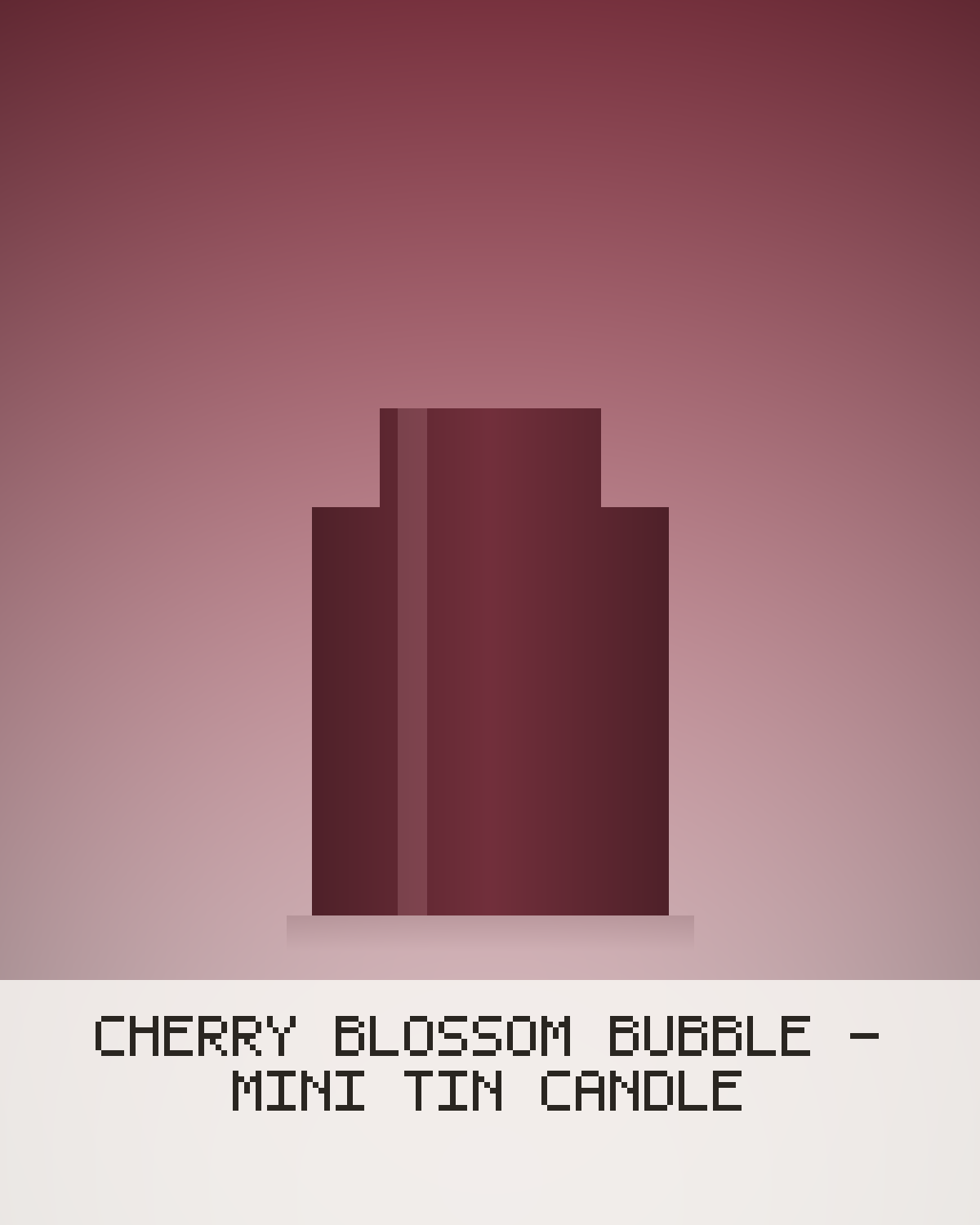 Cherry Blossom Bubble - Mini Tin Candle