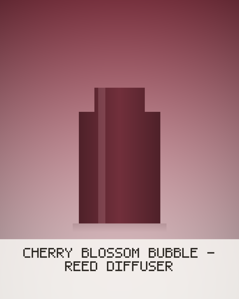 Cherry Blossom Bubble - Reed Diffuser