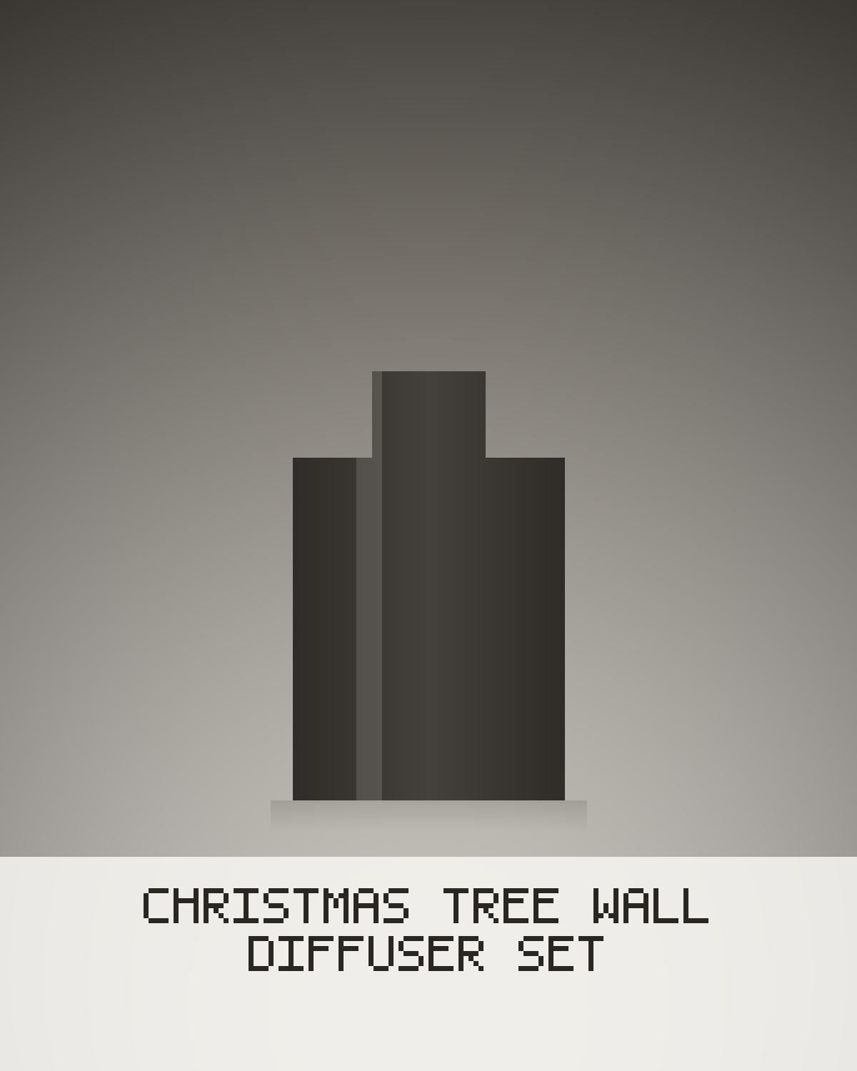 Christmas Tree Wall Diffuser Set