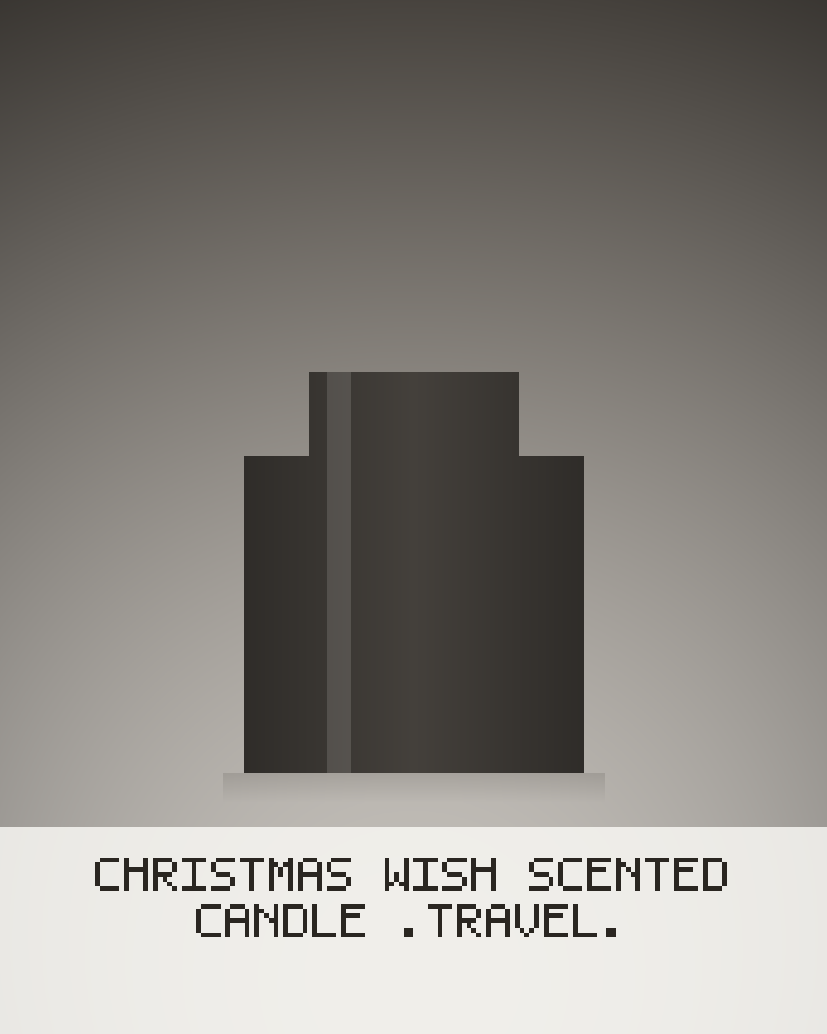 Christmas Wish Scented Candle (Travel)