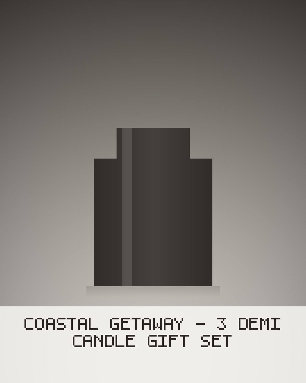 Coastal Getaway - 3 Demi Candle Gift Set