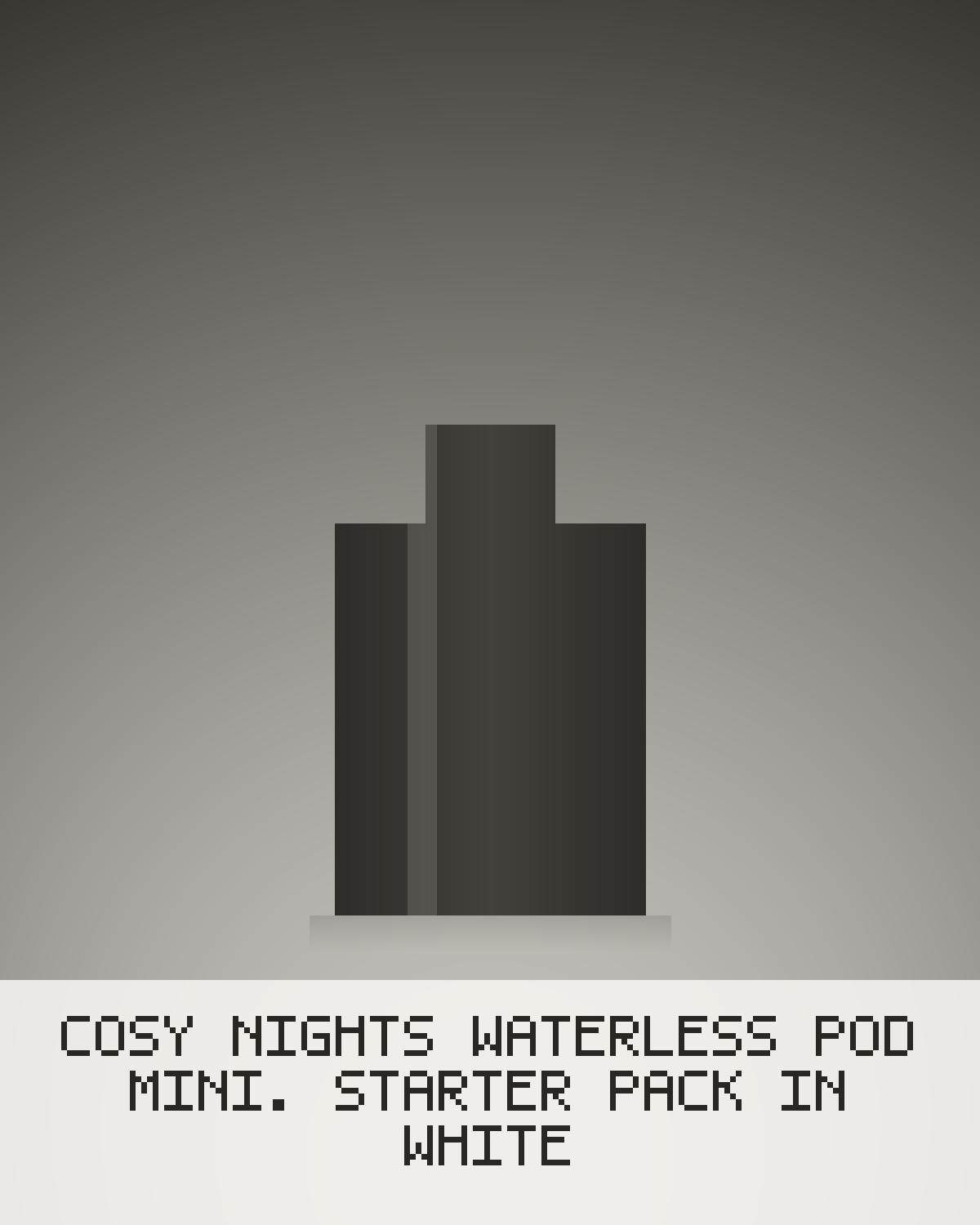 Cosy Nights Waterless Diffuser + Starter Pack in White