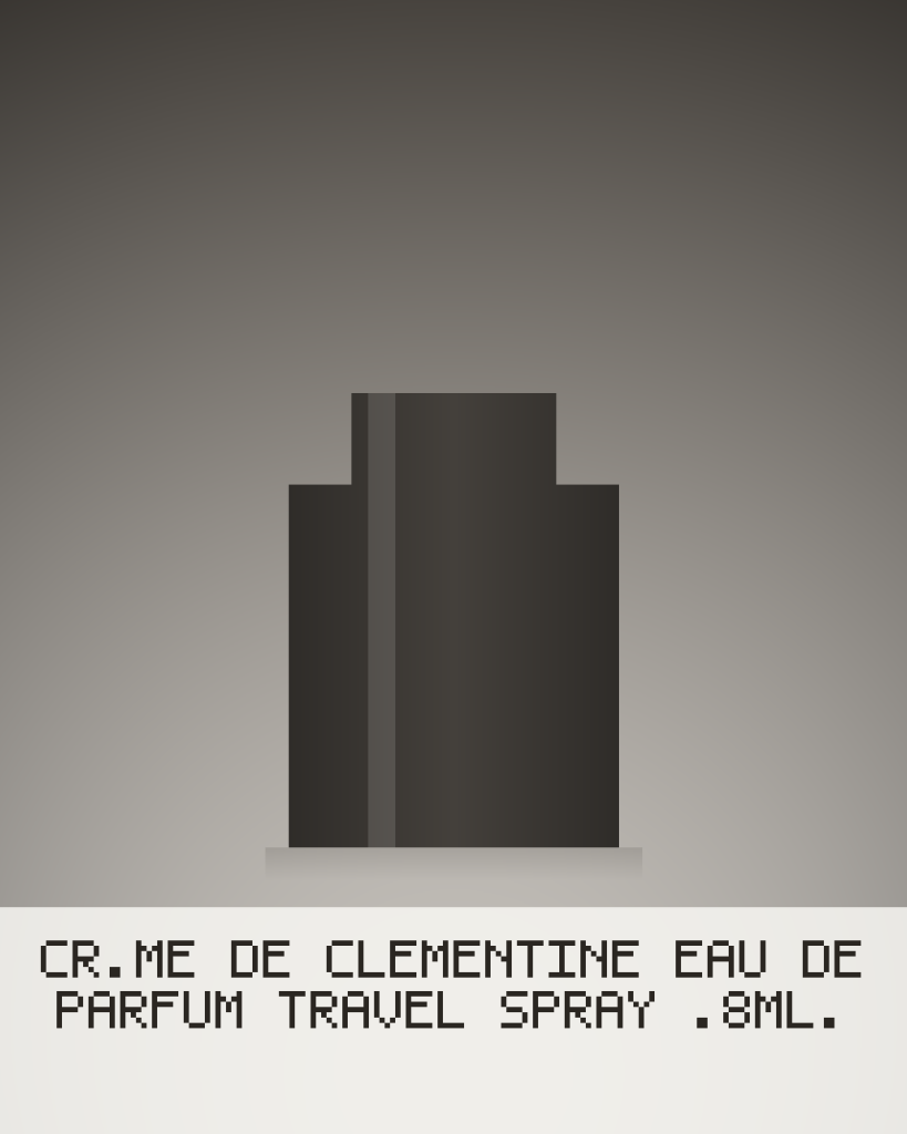 Crème de Clementine Eau de Parfum Travel Spray (8mL)