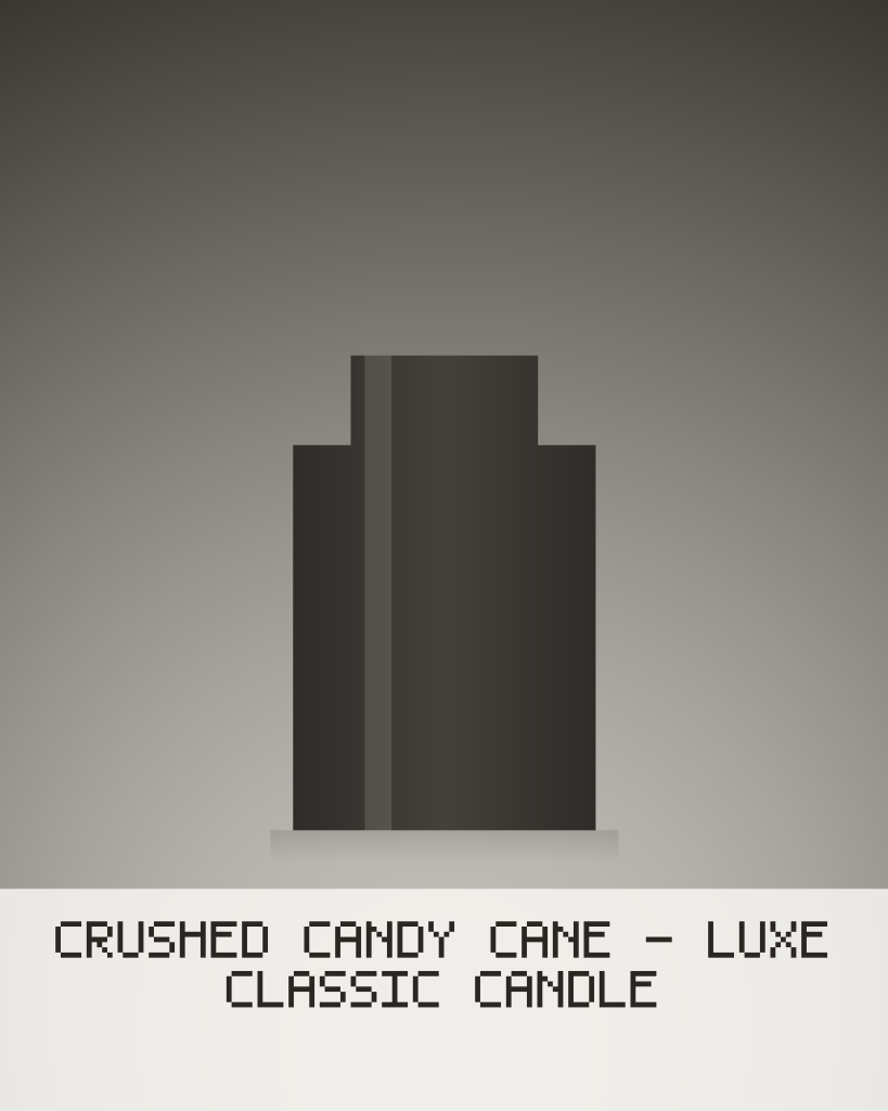 Crushed Candy Cane - Luxe Classic Candle