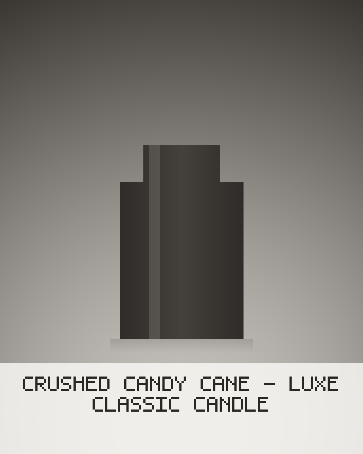Crushed Candy Cane - Luxe Classic Candle