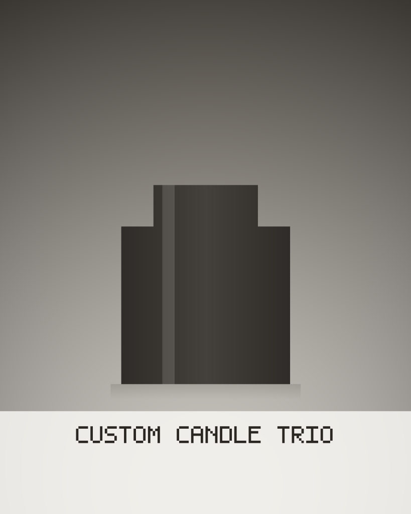 Custom Candle Trio
