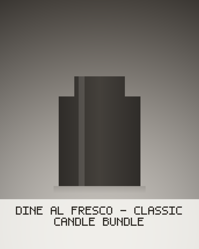 Dine Al Fresco - Classic Candle Bundle
