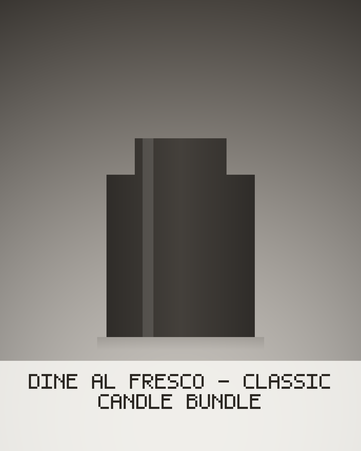 Dine Al Fresco - Classic Candle Bundle