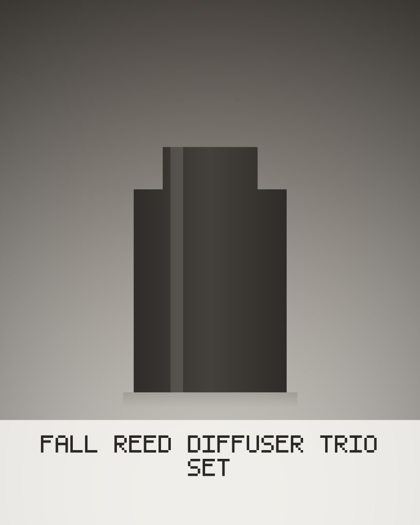Fall Reed Diffuser Trio Set