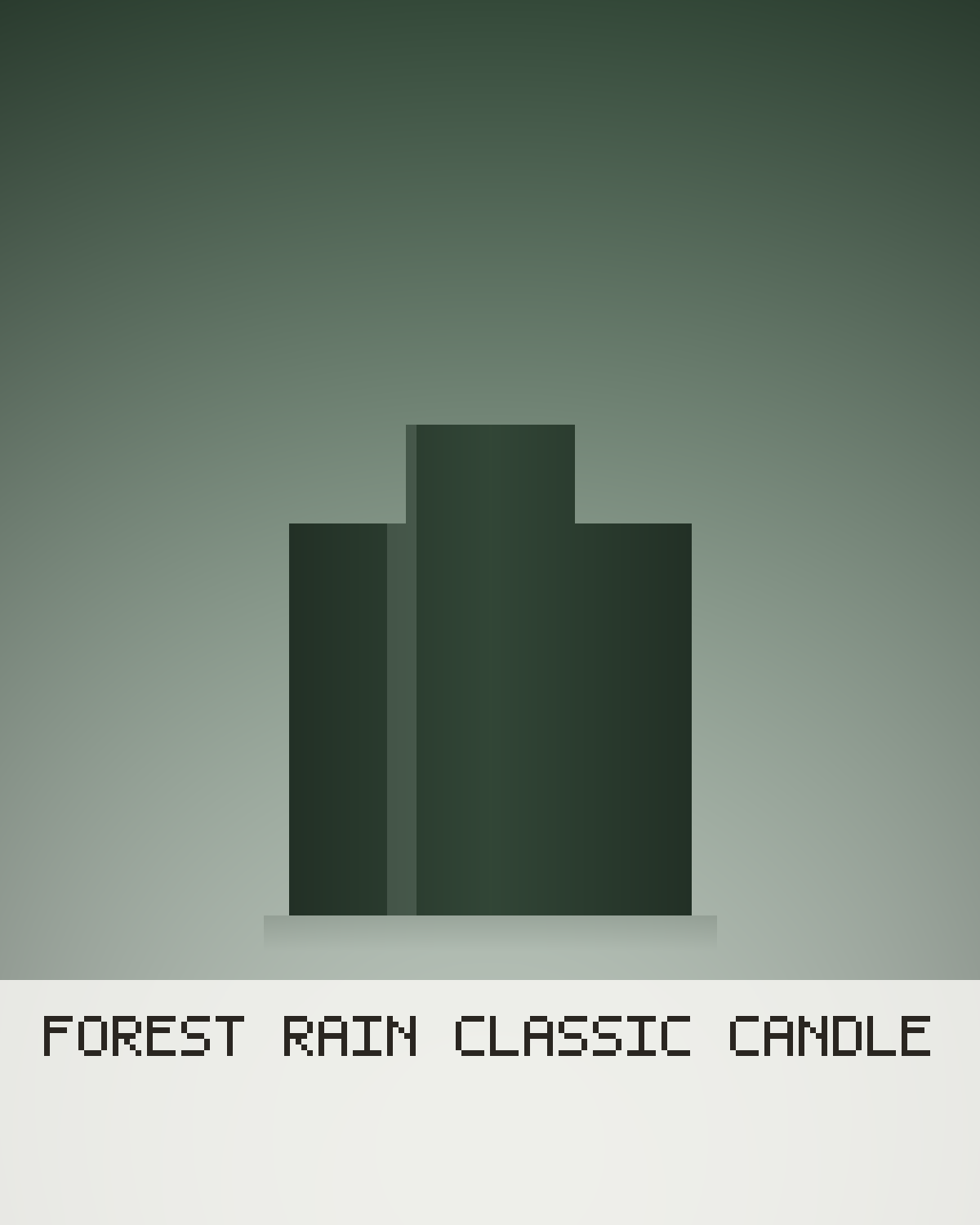 Forest Rain Classic Candle