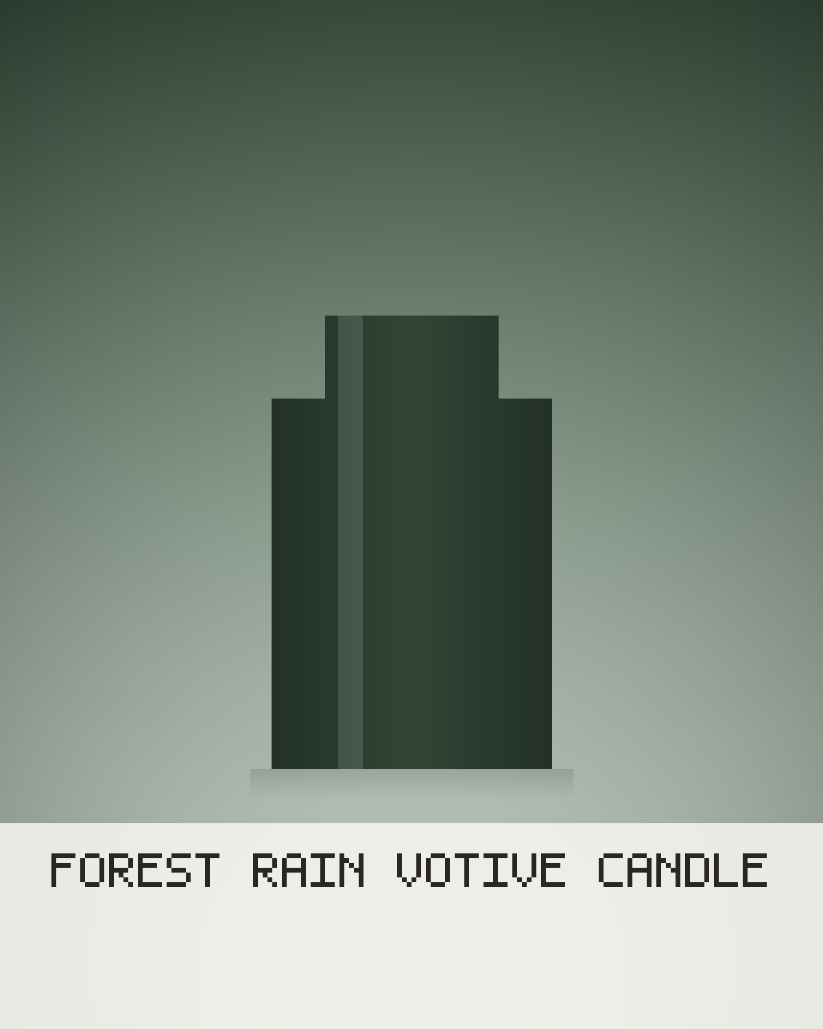 Forest Rain Votive Candle