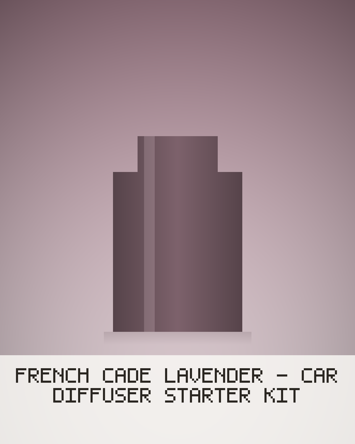French Cade Lavender - Car Diffuser Starter Kit