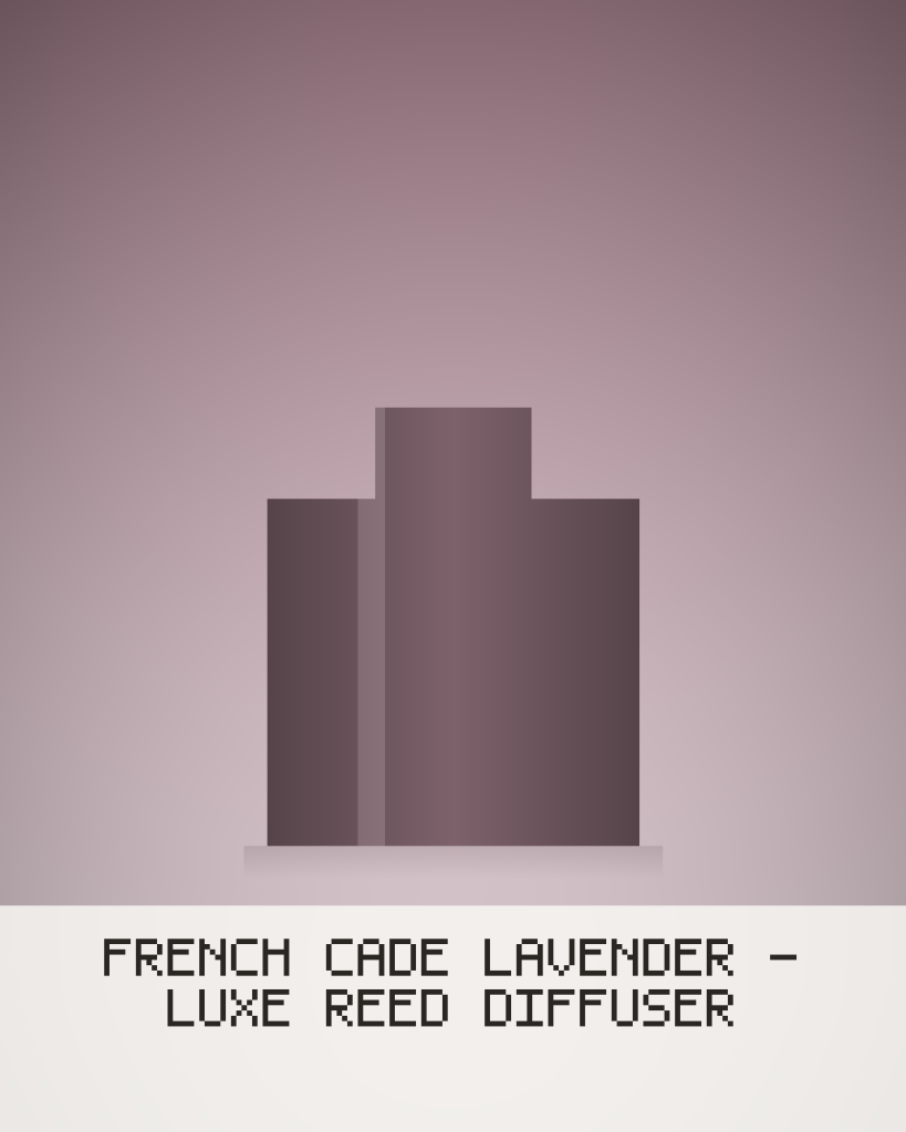 French Cade Lavender - Luxe Reed Diffuser