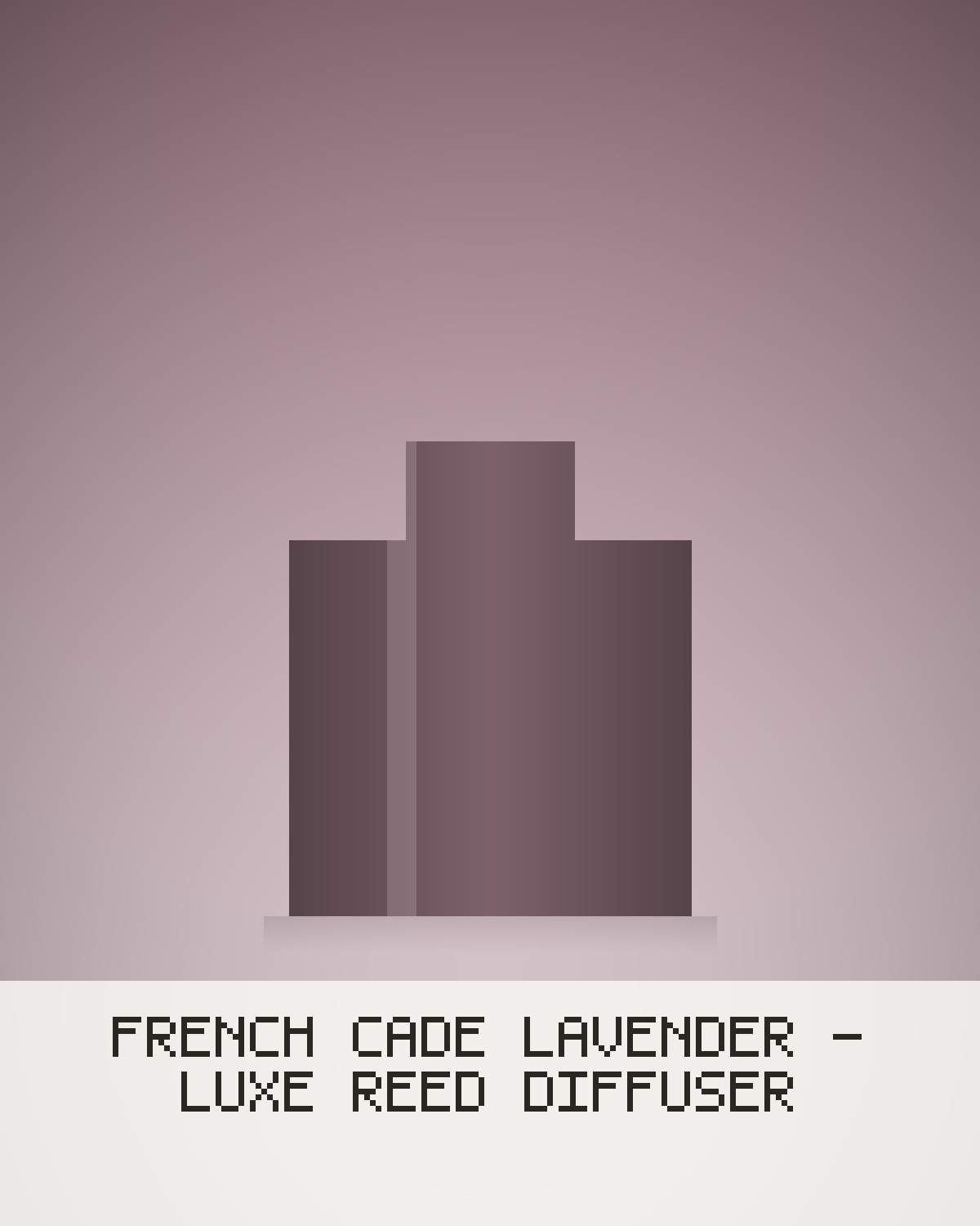 French Cade Lavender - Luxe Reed Diffuser