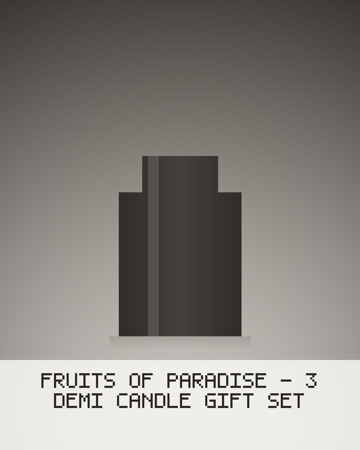 Fruits of Paradise - 3 Demi Candle Gift Set