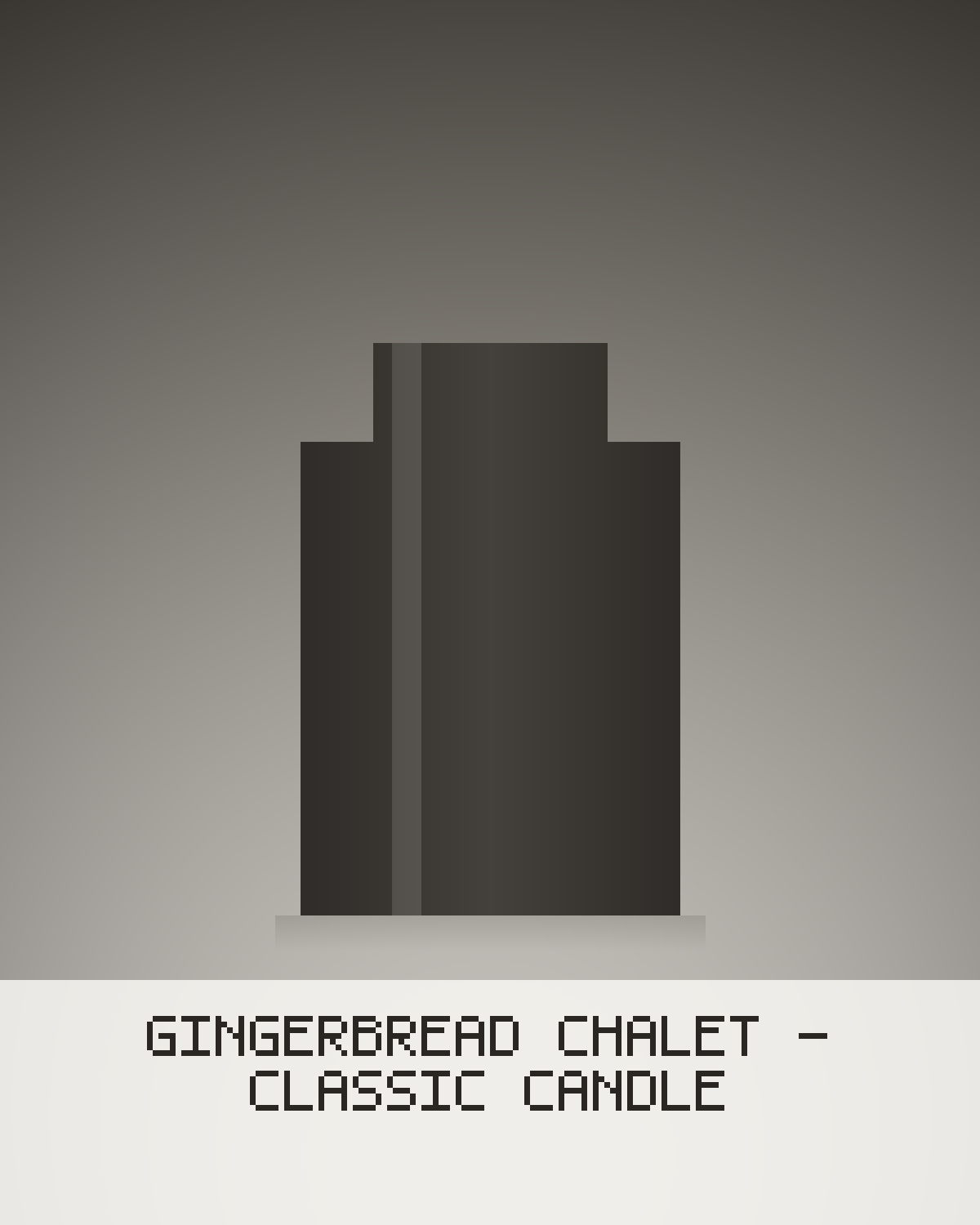 Gingerbread Chalet - Classic Candle