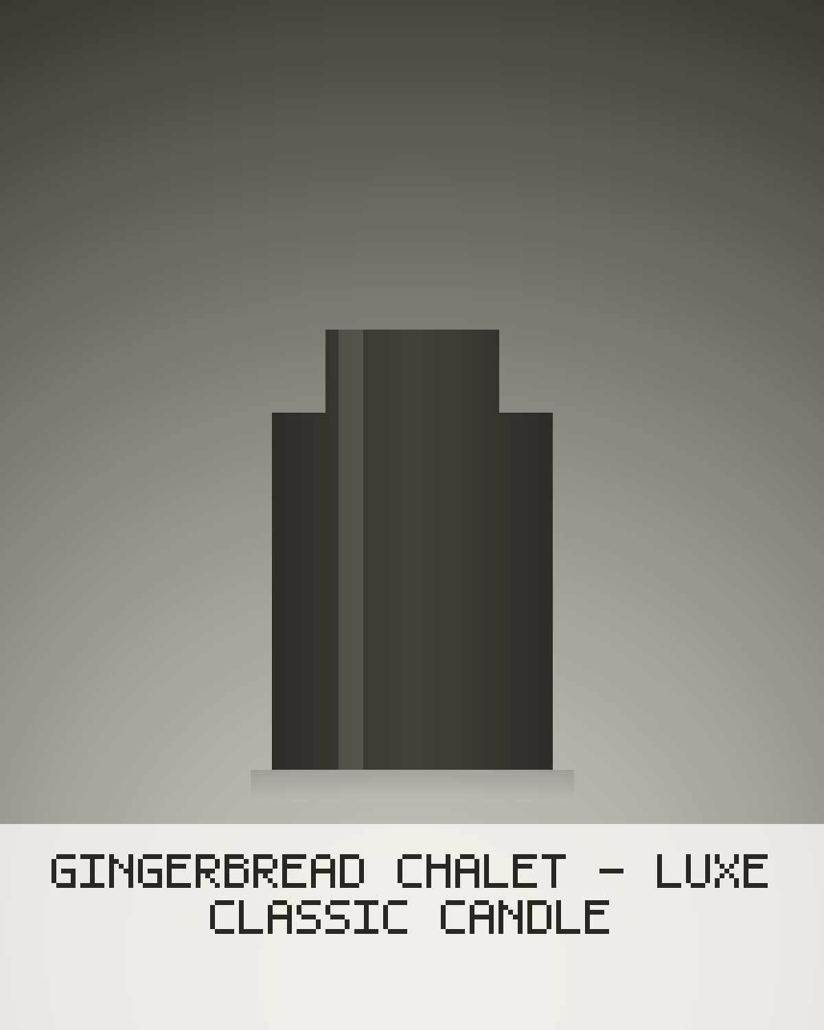 Gingerbread Chalet - Luxe Classic Candle