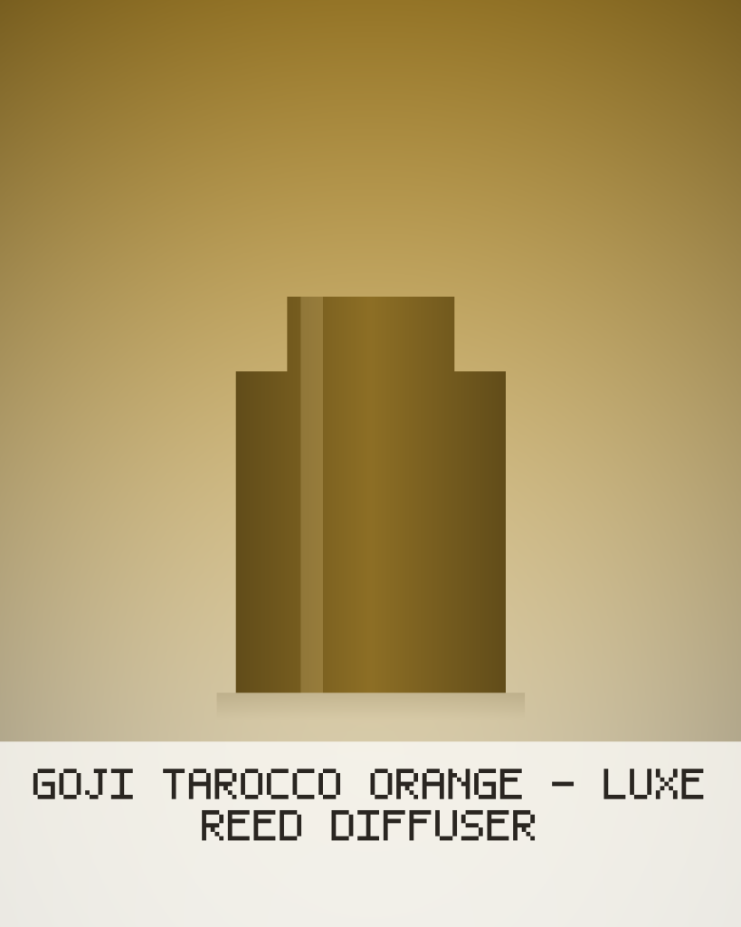 Goji Tarocco Orange - Luxe Reed Diffuser