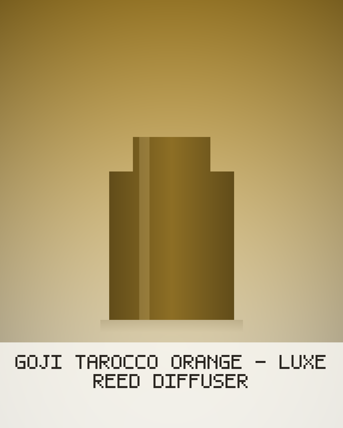Goji Tarocco Orange - Luxe Reed Diffuser