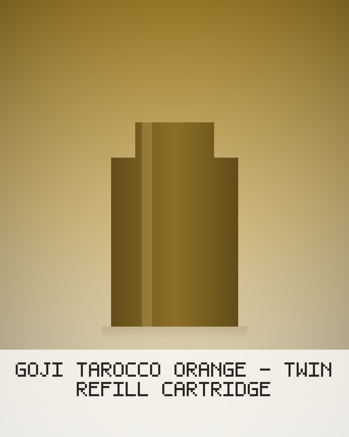 Goji Tarocco Orange - Twin Refill Cartridge