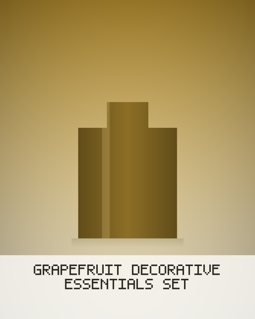 Grapefruit Decorative Essentials Set