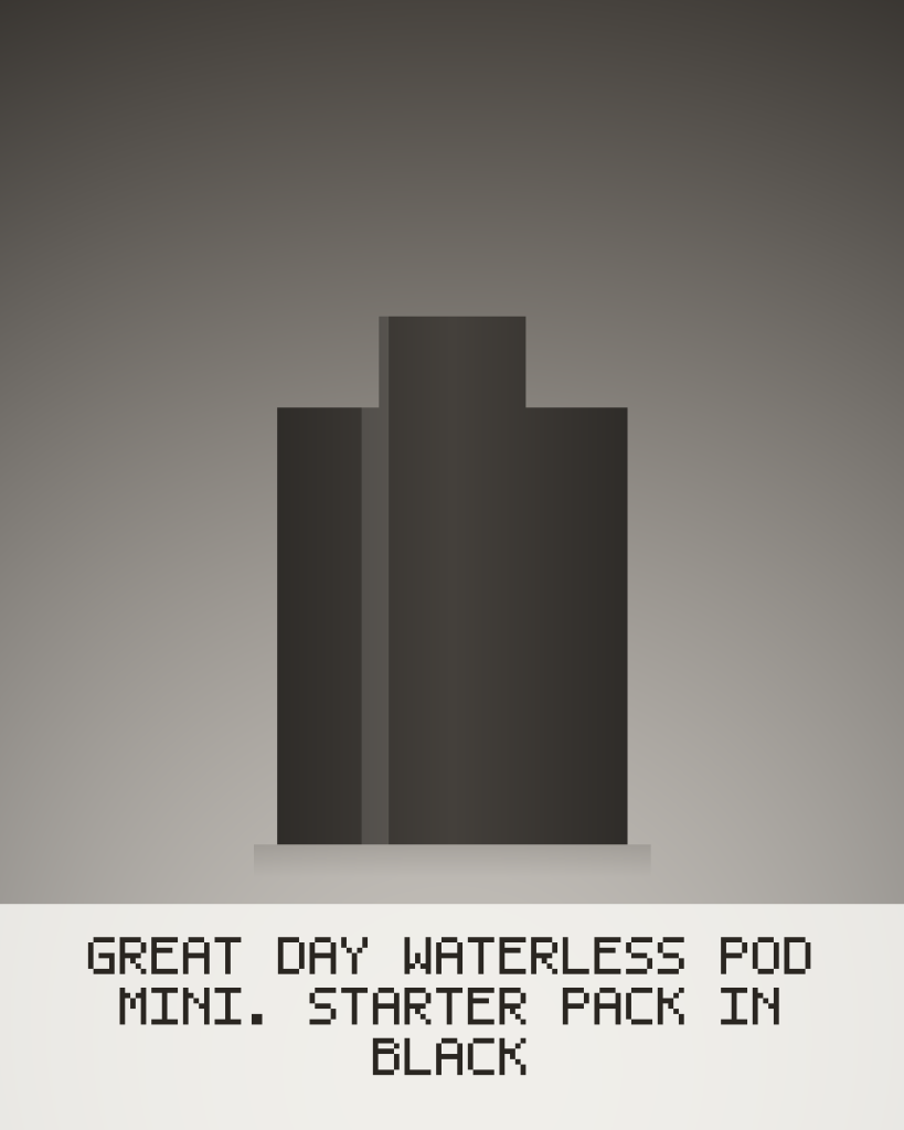 Great Day Waterless Diffuser + Starter Pack in Black