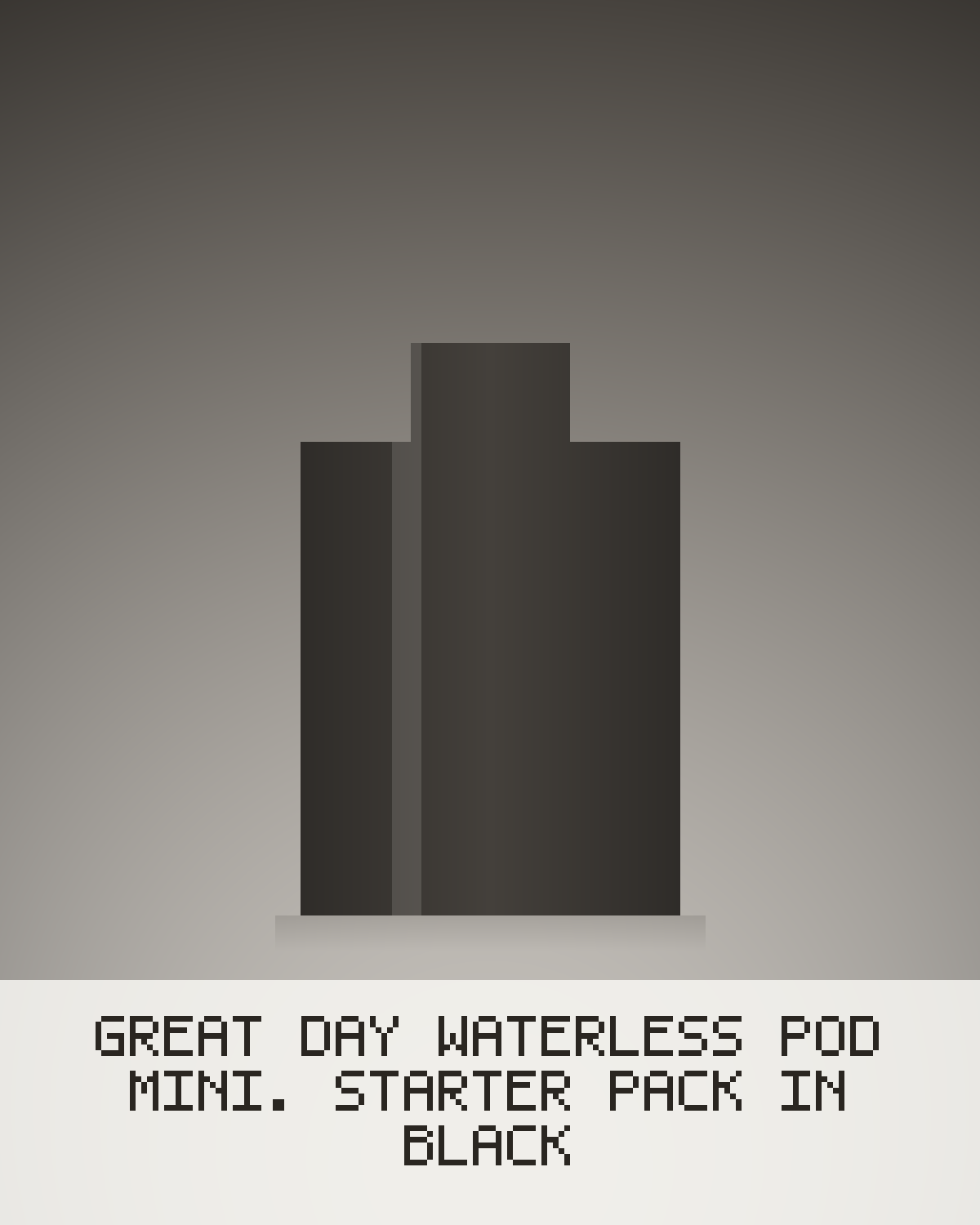 Great Day Waterless Diffuser + Starter Pack in Black