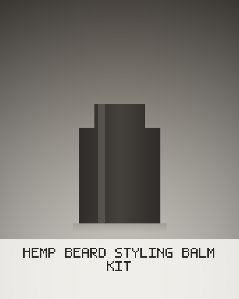 Hemp Beard Styling Balm Kit