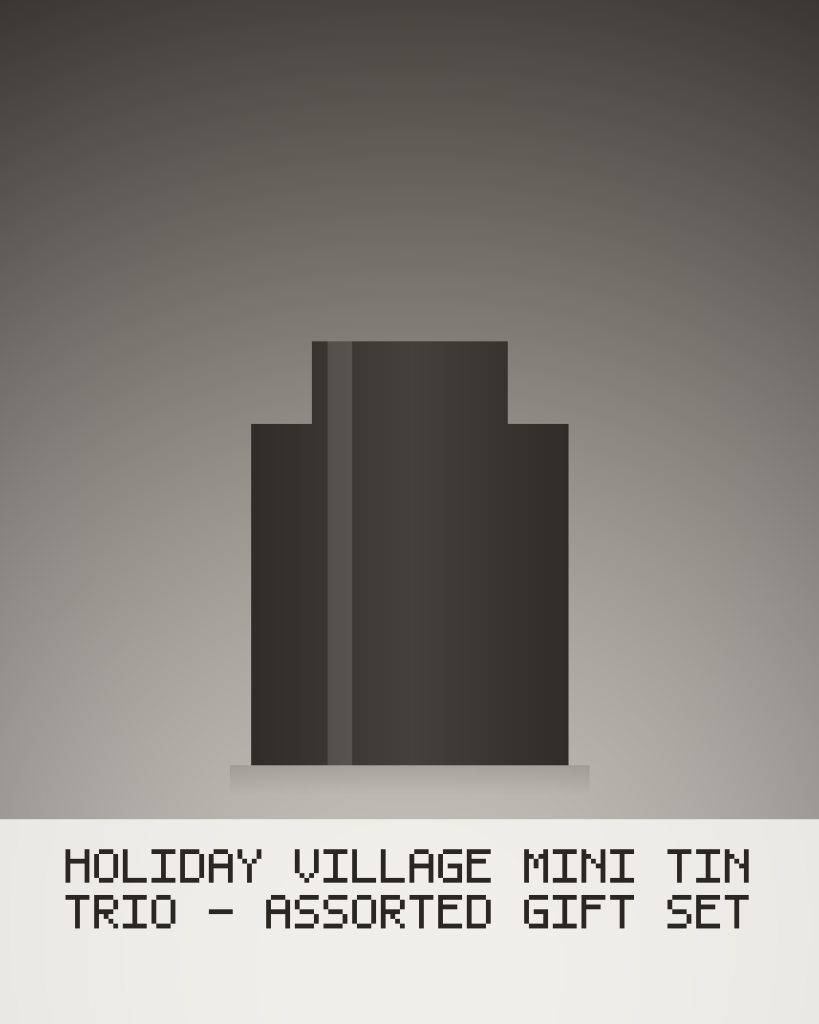Holiday Village Mini Tin Trio - Assorted Gift Set