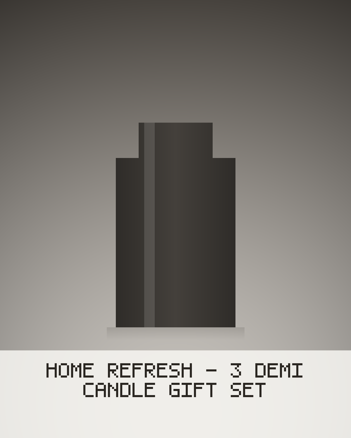 Home Refresh - 3 Demi Candle Gift Set