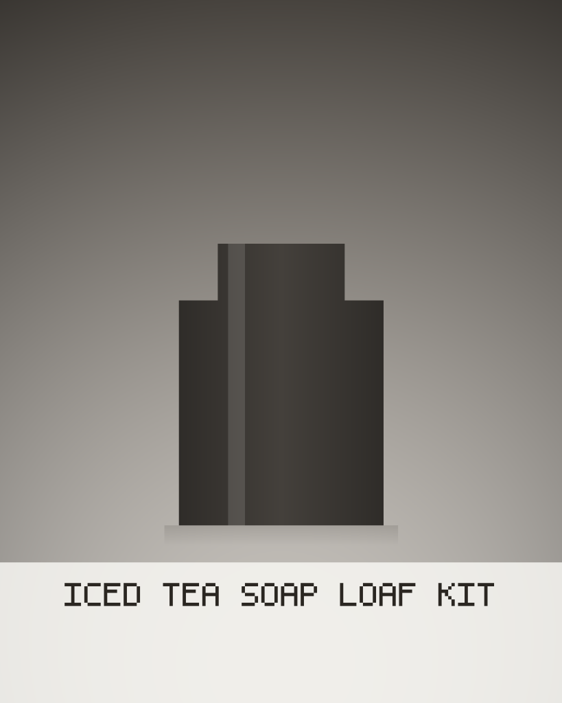 Iced Tea Soap Loaf Kit