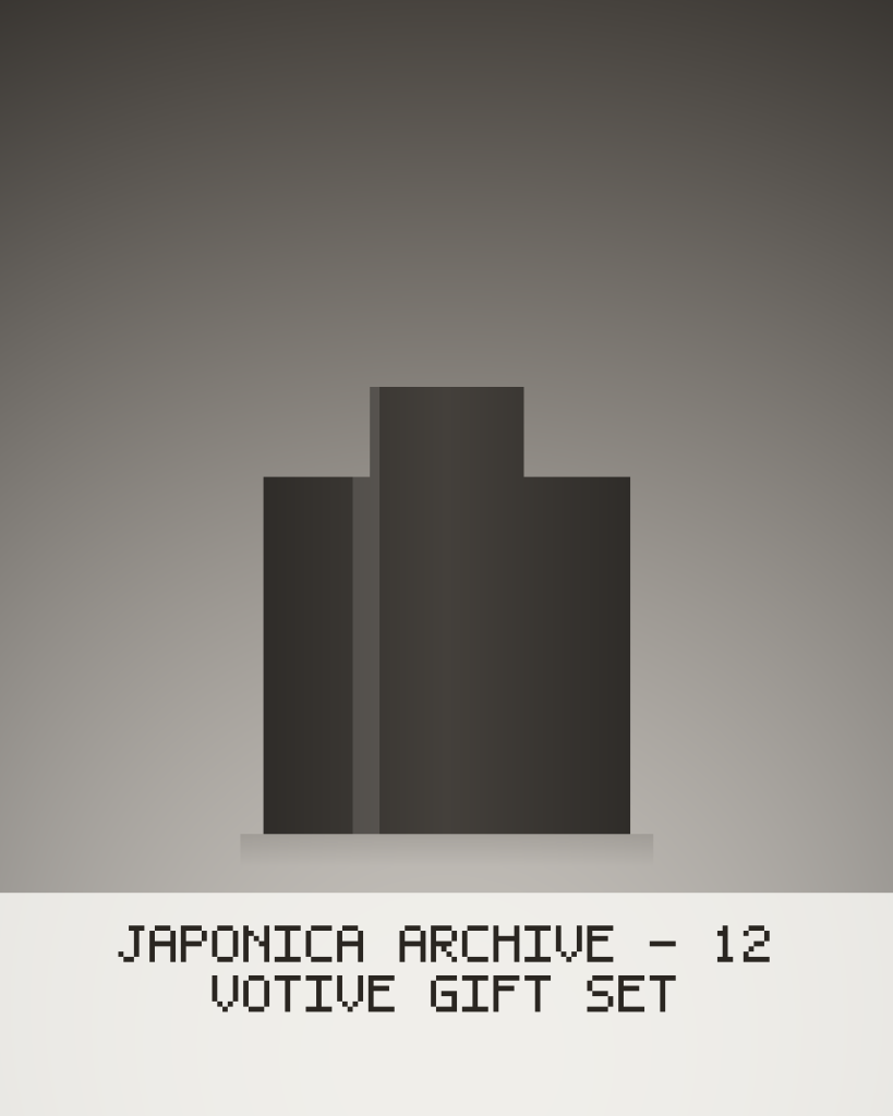 Japonica Archive - 12 Votive Gift Set