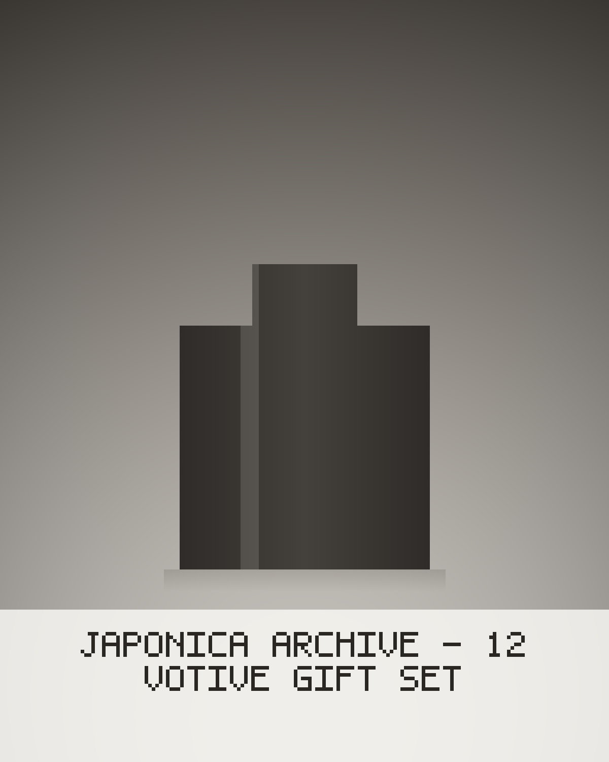 Japonica Archive - 12 Votive Gift Set