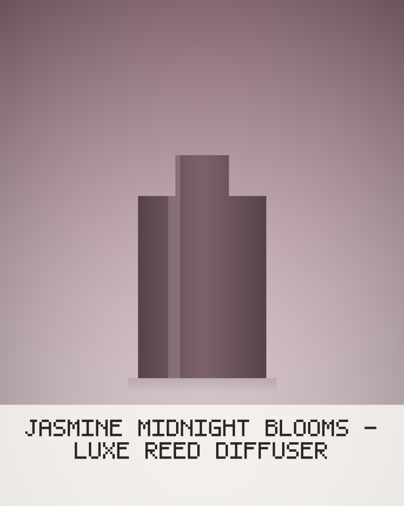 Jasmine Midnight Blooms - Luxe Reed Diffuser