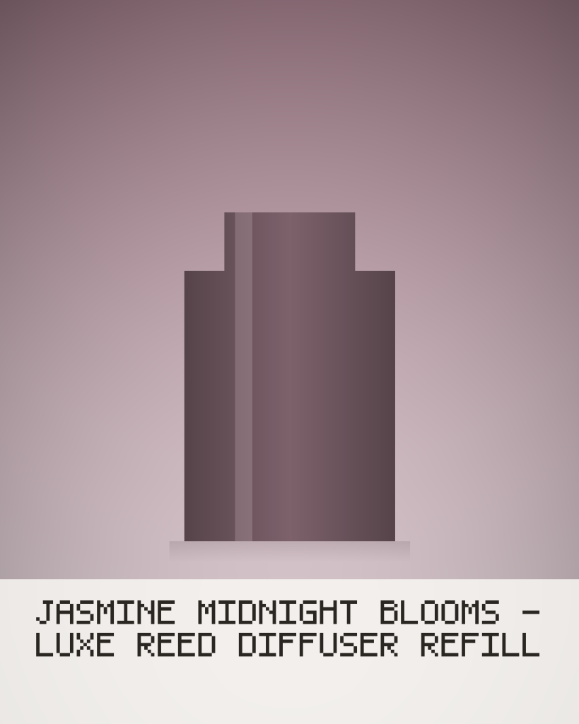 Jasmine Midnight Blooms - Luxe Reed Diffuser Refill