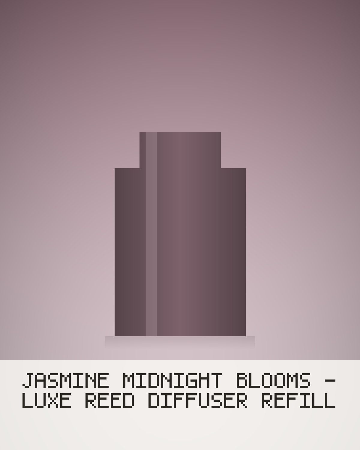 Jasmine Midnight Blooms - Luxe Reed Diffuser Refill