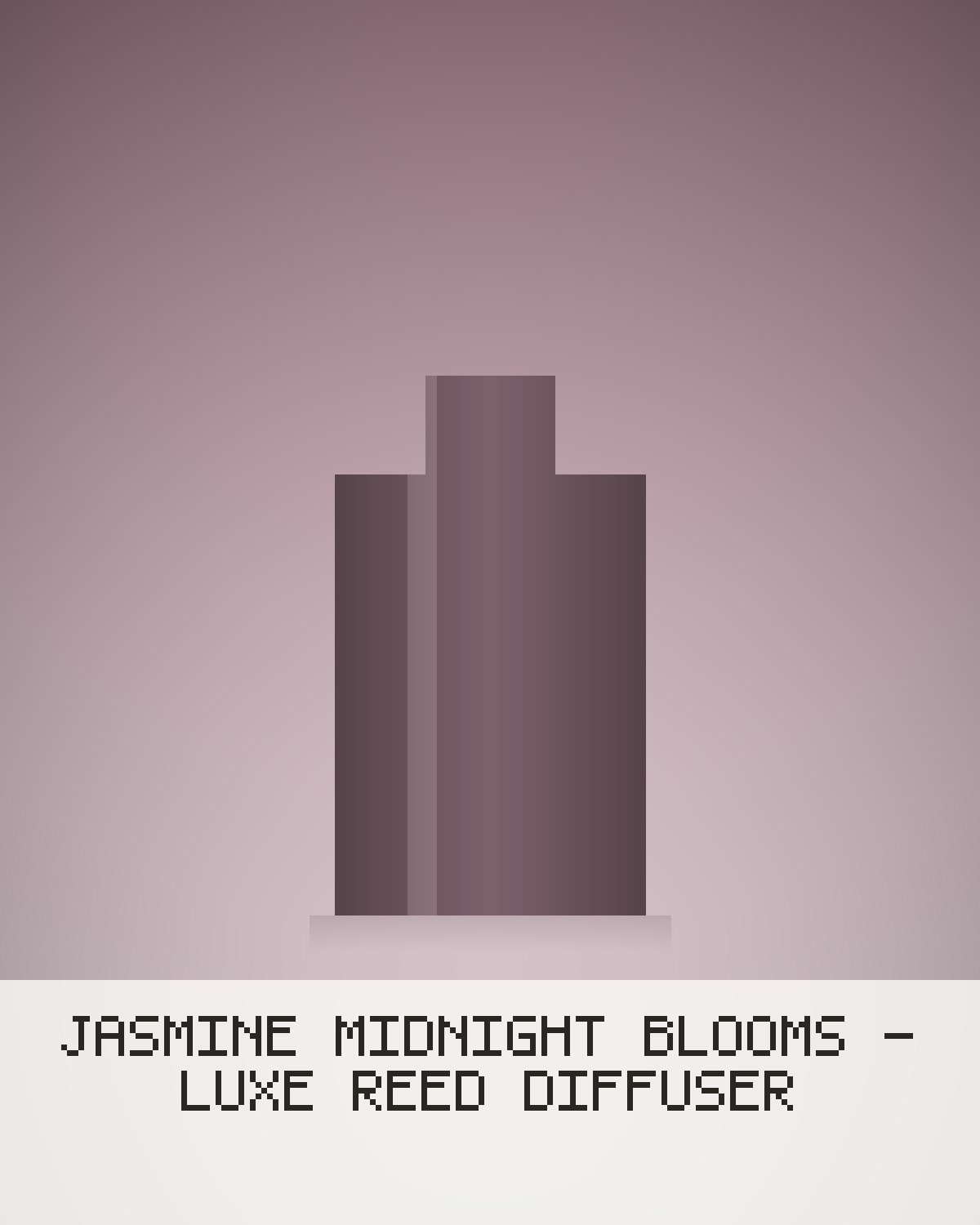 Jasmine Midnight Blooms - Luxe Reed Diffuser