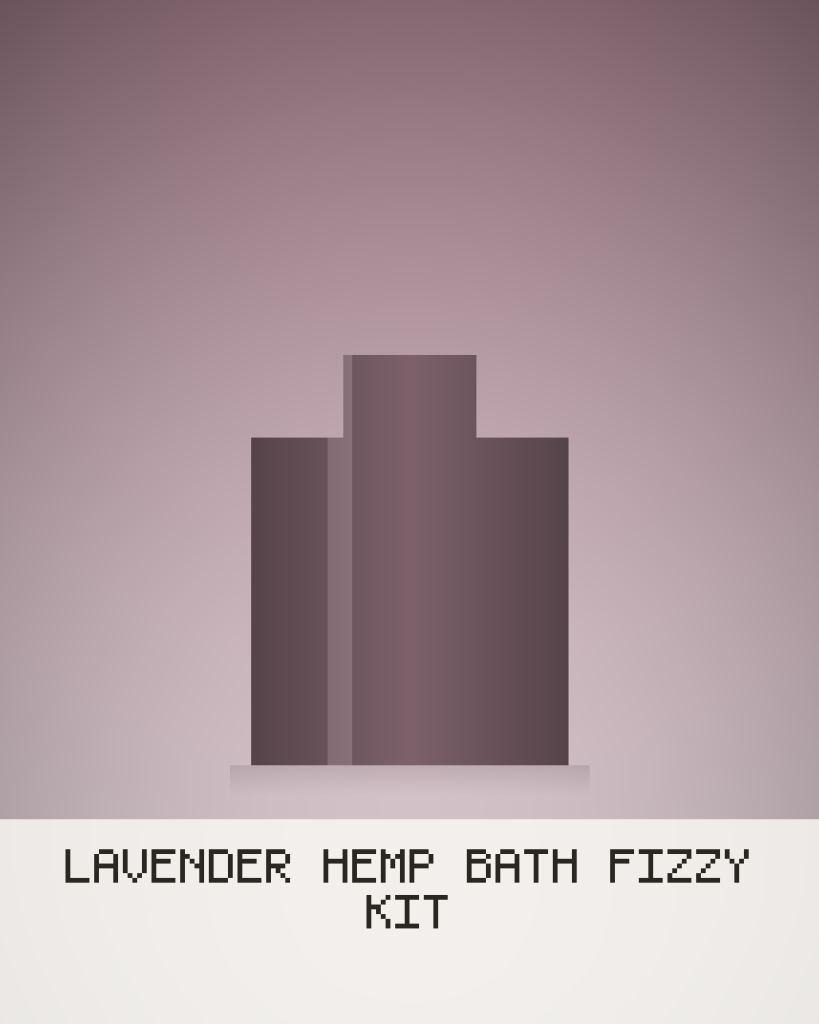 Lavender Hemp Bath Fizzy Kit